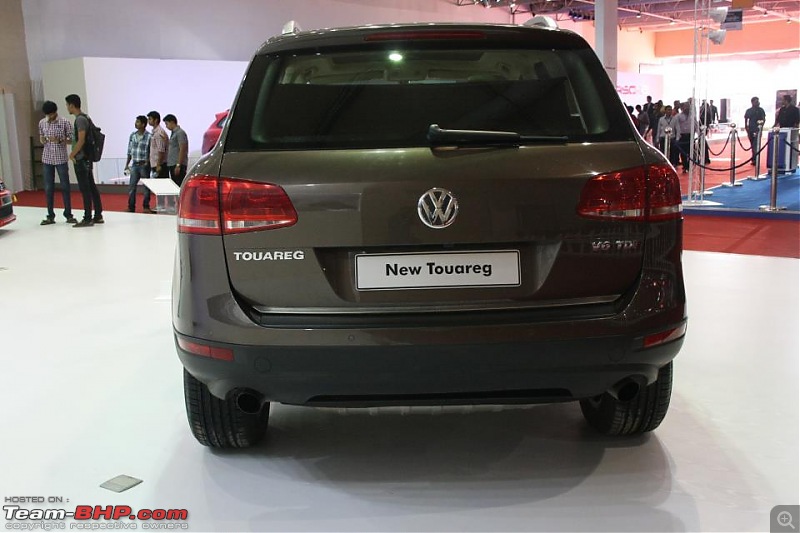 Report & Pics : 2012 Autocar Performance Show, Mumbai-touareg-rear.jpg