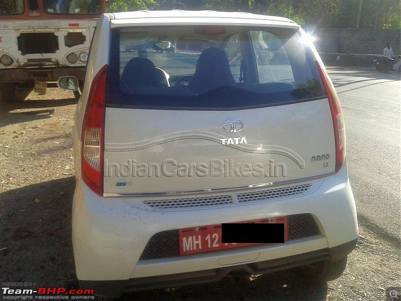 The 2013 Tata Nano - Lots of updates!-2013tatananohatchbackfaceliftspyshot1.jpg