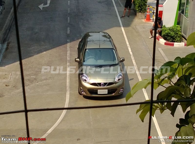 Nissan Micra facelift - Spotted in full skin. EDIT : Now in Pune!-micra-1.jpg