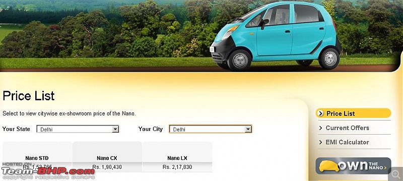 Tata Nano-November Sales=506. Analysing the root cause and devising the solutions.-nano-prices.jpg