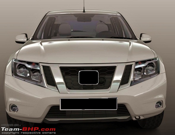 Nissan's Duster-based SUV, the Terrano: Full Pics are out!-nissandustercompactsuvfrontphoto.jpg