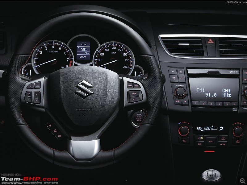 Maruti Suzuki 'Swift RS' Limited Edition Launched-suzukiswiftsportsuzukiswiftsportinteriorinfonewcarcenter.jpg