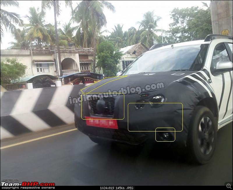 Nissan's Duster-based SUV, the Terrano: Full Pics are out!-nissan-test-mule-front.jpg