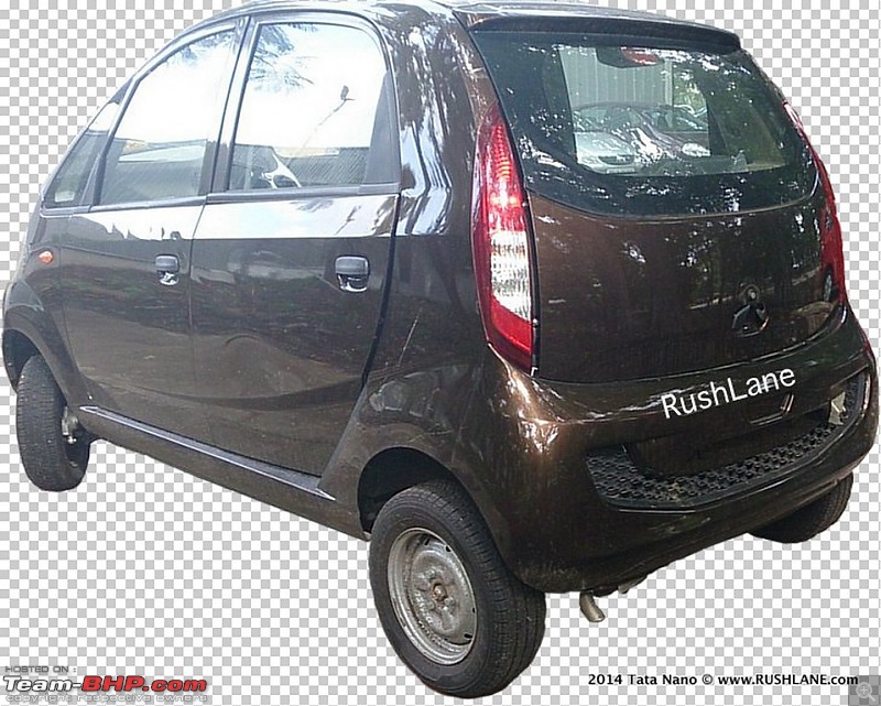 Spotted : Tata Nano Plus-2014tatananodieselspiedrear.jpg