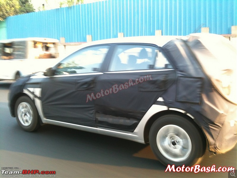 SCOOP Pics! 2014 Hyundai i20 spotted testing in India *UPDATE* Now launched @ 4.89L-nextgen2015hyundaii20spypicindiaside.jpg