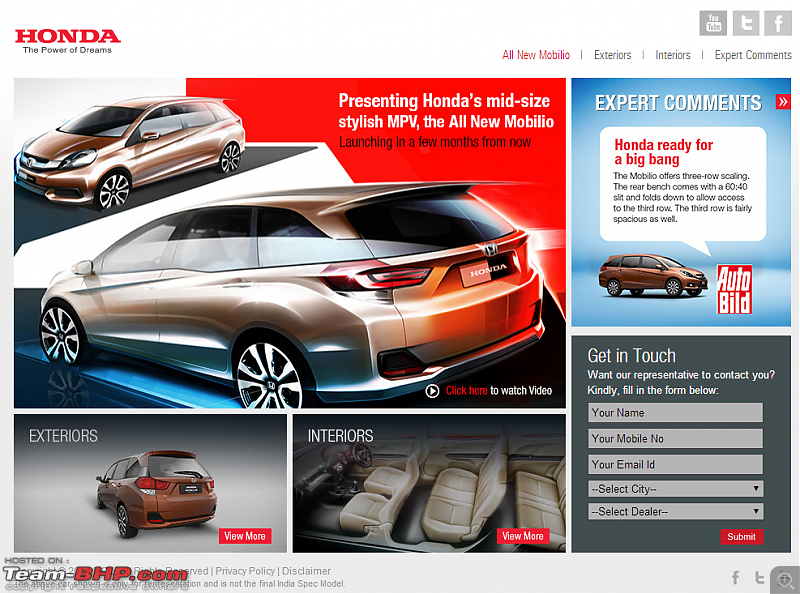 Honda Mobilio (Brio-based MPV) coming soon? EDIT: pre-launch ad on p29-honda-mobilio-india.png