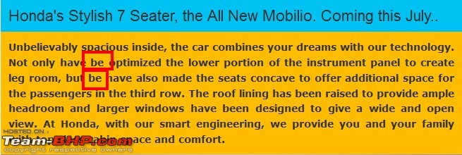 Honda Mobilio (Brio-based MPV) coming soon? EDIT: pre-launch ad on p29-mobilio-advert.jpg