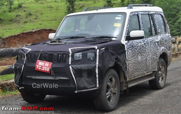 2014 Mahindra Scorpio Facelift (W105). EDIT: Now launched at Rs. 7.98 lakhs-a1.jpg