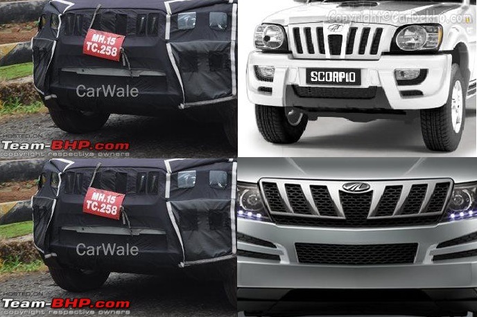 2014 Mahindra Scorpio Facelift (W105). EDIT: Now launched at Rs. 7.98 lakhs-1.jpg