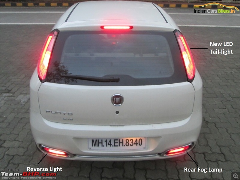2014 Fiat Punto Evo : A Close Look-2014fiatpuntoevopetrol1.4whitelightson.jpg