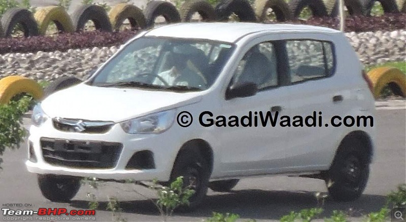 Scoop! Maruti Alto K10 facelift caught EDIT: Now launched at Rs. 3.06 lakh-2015marutialtok10amtspyshotfront.jpg