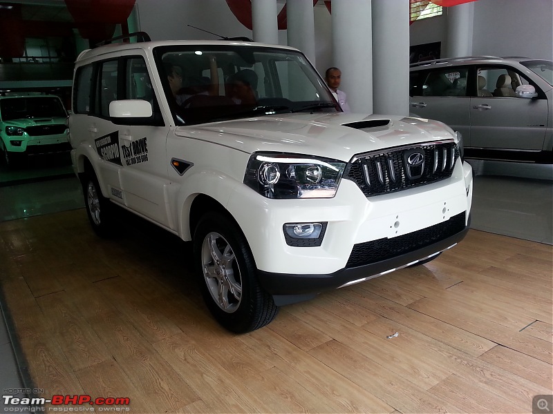 2014 Mahindra Scorpio Facelift (W105). EDIT: Now launched at Rs. 7.98 lakhs-20140926_104246.jpg