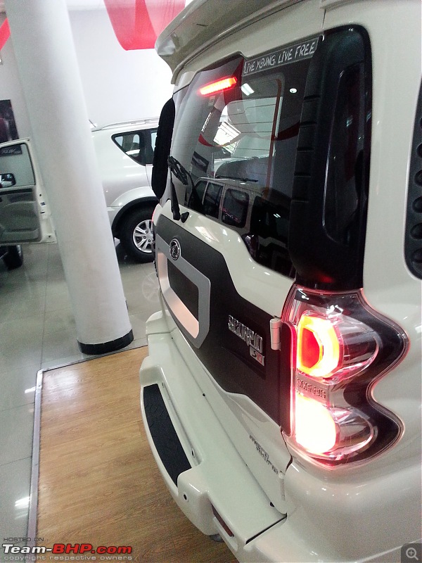 2014 Mahindra Scorpio Facelift (W105). EDIT: Now launched at Rs. 7.98 lakhs-20140926_105527.jpg