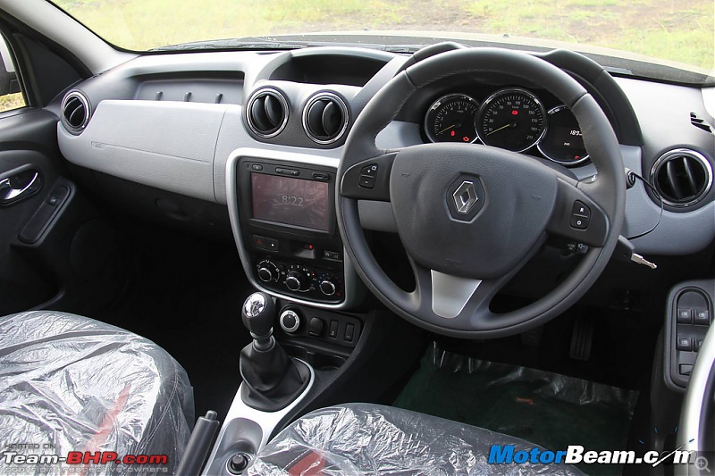 2014 Mahindra Scorpio Facelift (W105). EDIT: Now launched at Rs. 7.98 lakhs-duster-dashboard.jpg