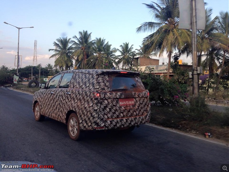 SCOOP! 2016 Toyota Innova spotted testing in Bangalore. More pics on page 7-1012953_10205646245132921_7039801315438778252_n.jpg