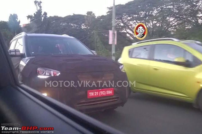 Hyundai ix25 Compact SUV caught testing in India. EDIT: Named the Creta-hyundaiix25spied02headlamps.jpg