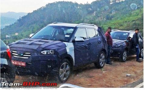 Hyundai ix25 Compact SUV caught testing in India. EDIT: Named the Creta-hyundaiix25hyundaielitei20crossspied.jpg