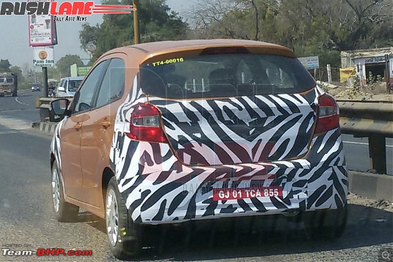 The next-gen 2015 Ford Figo. EDIT: Now launched-2016fordfigotail.jpg