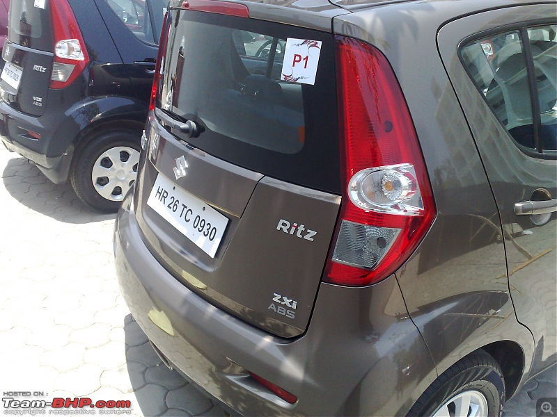 Maruti To Launch Suzuki Splash as Maruti Suzuki Ritz in May 2009-back1.jpg