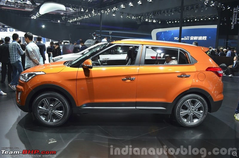 Hyundai ix25 Compact SUV caught testing in India. EDIT: Named the Creta-hyundaiix25sideatautoshanghai2015900x596.jpg