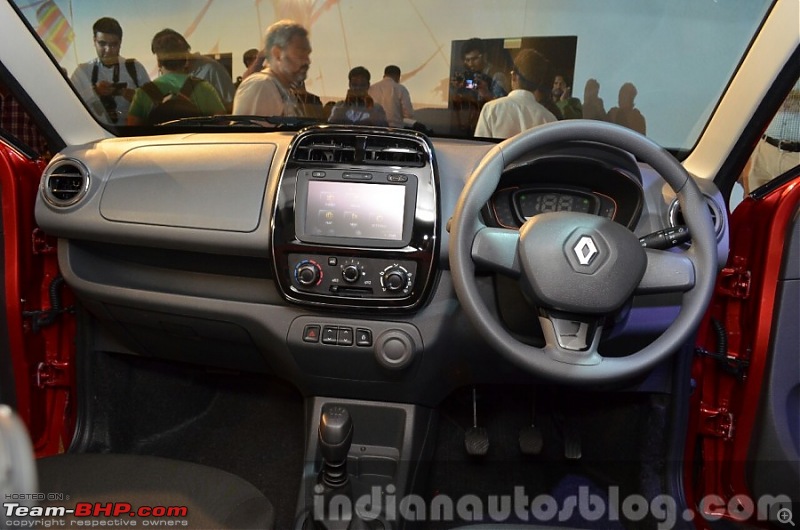 Renault's Kwid entry level hatchback unveiled EDIT: Now launched at Rs. 2.57 lakhs!-renaultkwidinteriorindiaunveiling900x596.jpg