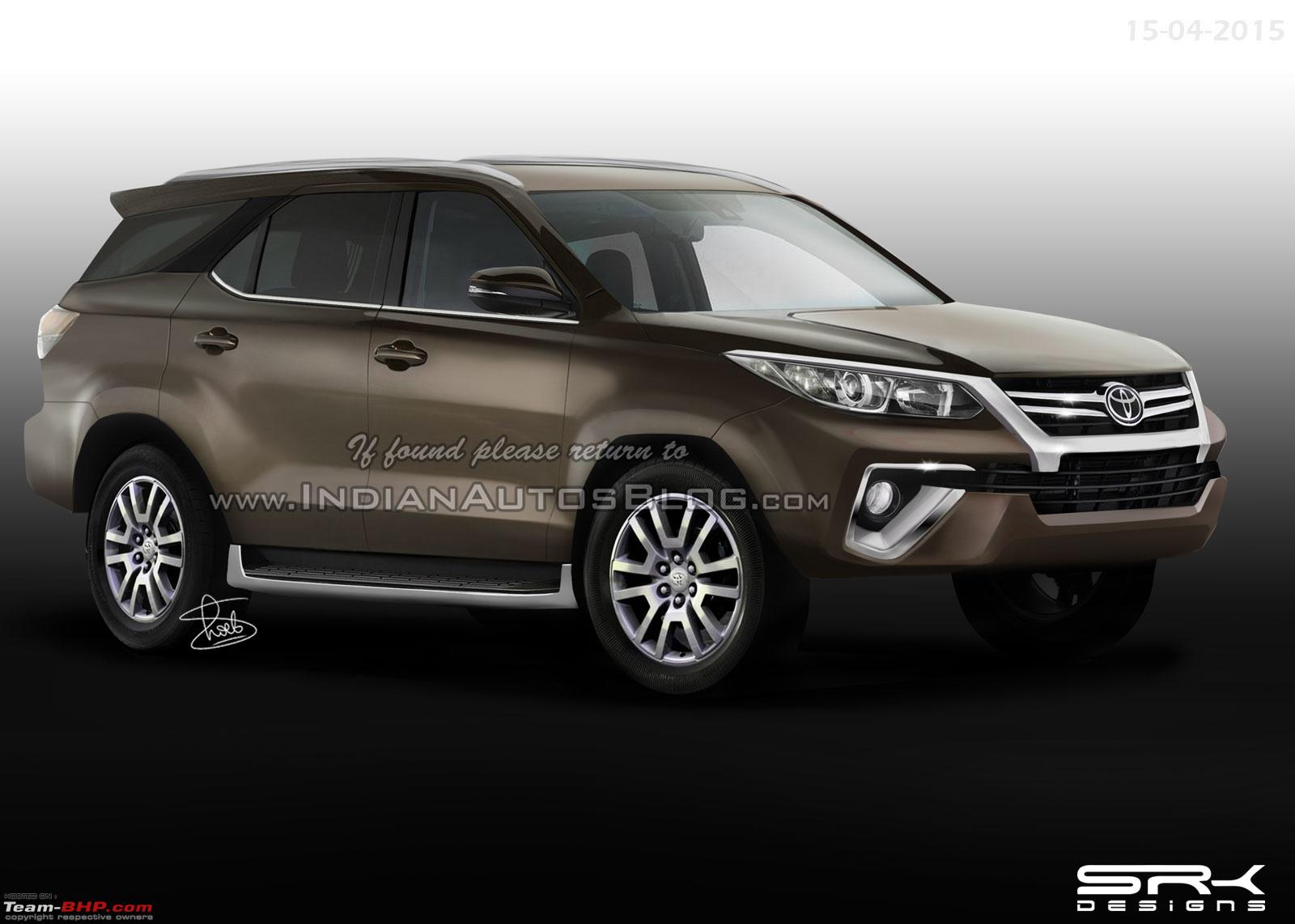 New Toyota  Fortuner  caught on test in Thailand  Page 11 