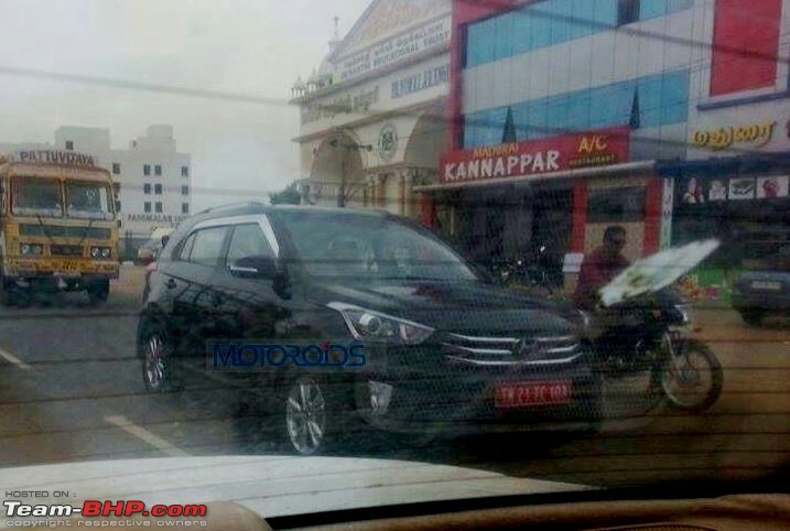 Hyundai ix25 Compact SUV caught testing in India. EDIT: Named the Creta-1434810224724.jpg