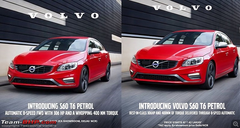 Volvo to launch 300 BHP S60 T6 petrol in July 2015 EDIT: Now launched at Rs. 42 lakhs-11201877_10155978711880556_6830356433528769876_n.jpg