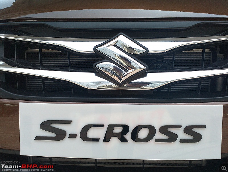 The Maruti S-Cross. (Details released: Page 38)-scross-grill-radiator.jpg