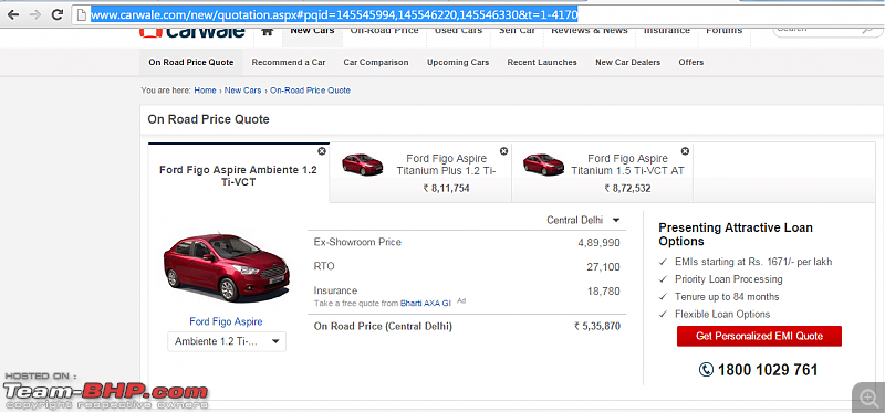 Ford Figo-based compact sedan - The Aspire-petrol.png