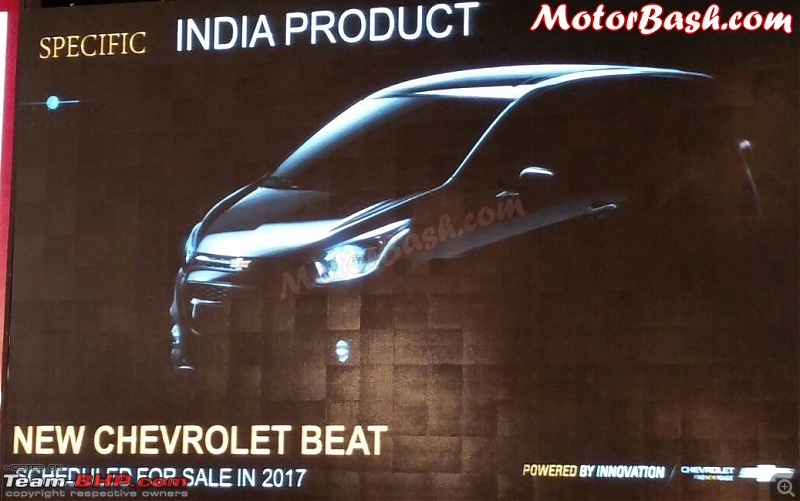 Second generation Chevrolet Beat (Spark, internationally) coming in 2015-new2017chevroletbeatteaserpicindia.jpg