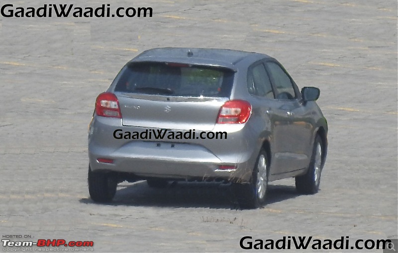 Next-gen Suzuki Baleno (YRA) unveiled. EDIT: Now launched at Rs. 4.99 lakhs-2016suzukibalenoinsilvercolorrearview.jpg