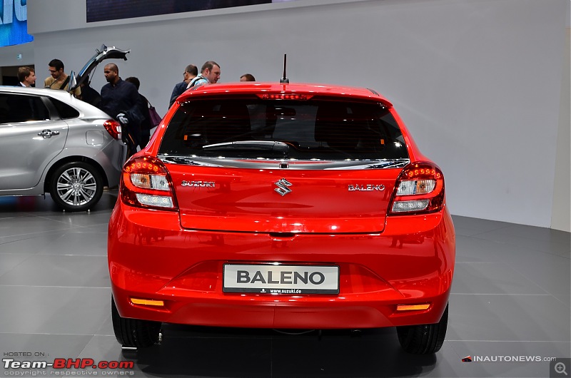 Next-gen Suzuki Baleno (YRA) unveiled. EDIT: Now launched at Rs. 4.99 lakhs-suzukibalenoiaa201511.jpg