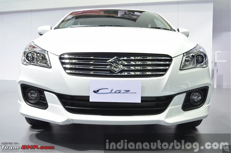 Maruti Suzuki launches Ciaz RS at Rs. 9.20 lakh-suzukiciazaerofrontatthe2015bangkokmotorshow1024x678.jpg