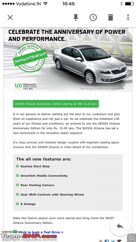 Skoda Octavia gets a new "Style Plus" variant; Anniversary Edition launched-imageuploadedbyteambhp1446184324.417605.jpg