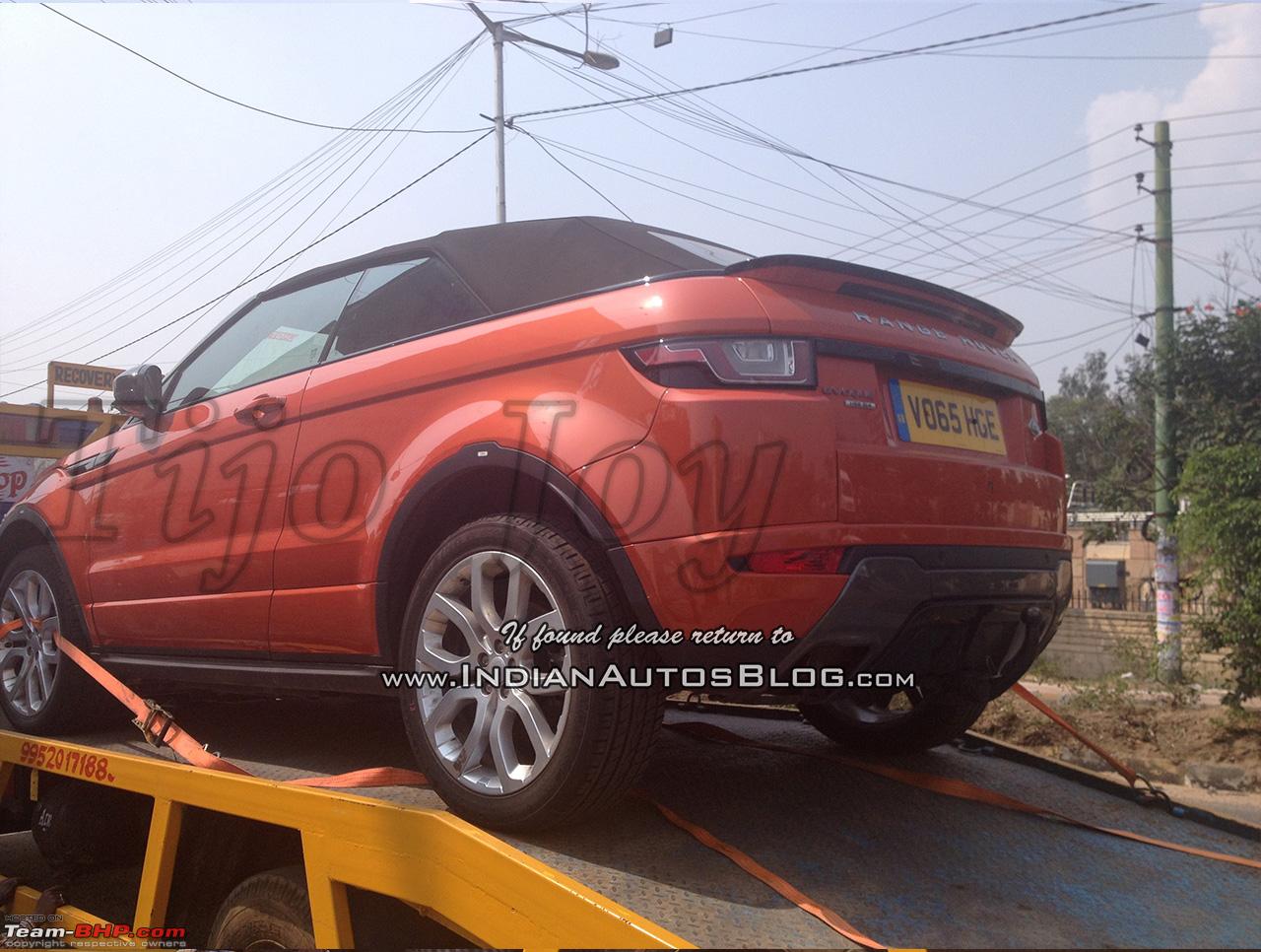 Range Rover Evoque Convertible in Hyderabad : r/CarsIndia