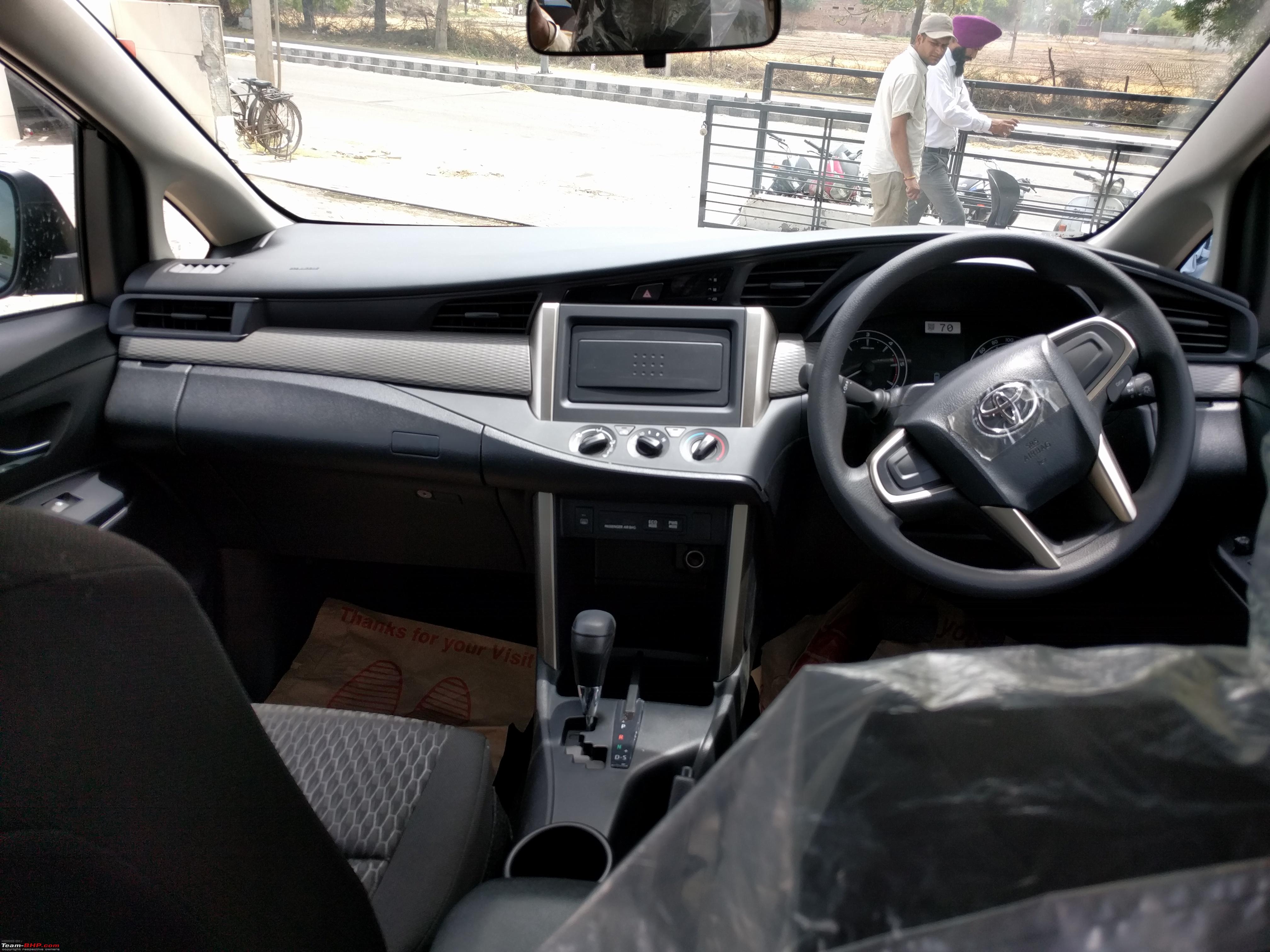 Automatic Toyota Innova Crysta Interior Allaboutwales
