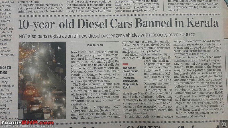 Supreme Court bans registration of diesel cars over 2,000 cc in Delhi & NCR:EDIT lifted with 1% cess-img20160524wa0008.jpg