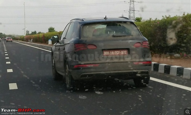 2017 Audi Q5 spotted testing in India. EDIT: Launched @ Rs 53.25 lakh-2017audiq5rearspiedtestinginindiaforthefirsttime1024x614.jpg