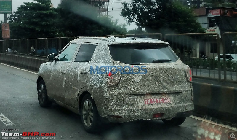 The Mahindra XUV300, aka Ssangyong Tivoli. Edit: Launched @ 7.9 lakhs-ssangyongtivolispiedyetagain3.jpg