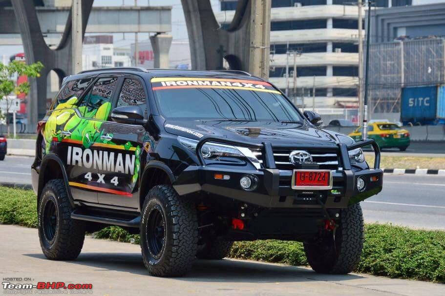 New Toyota Fortuner caught on test in Thailand Page 30 