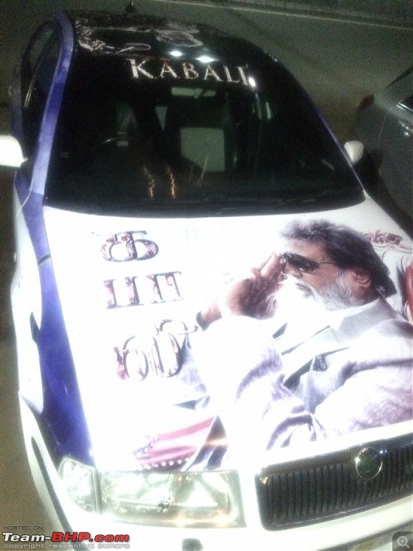 Maruti Swift and other cars with 'Kabali' artwork-13754254_1133895770002068_2512537942129112809_n.jpg