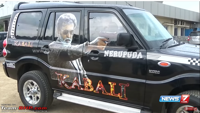 Maruti Swift and other cars with 'Kabali' artwork-scor1.png