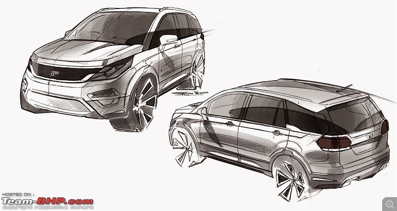 Tata Hexa @ Auto Expo 2016-sketch-both.jpg