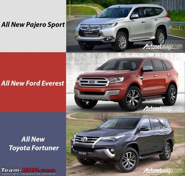 Scoop! Next-gen Toyota Fortuner spotted. EDIT: Preview on page 14-pajerosportfordeveresttoyotafortunercomparison630x599.jpg