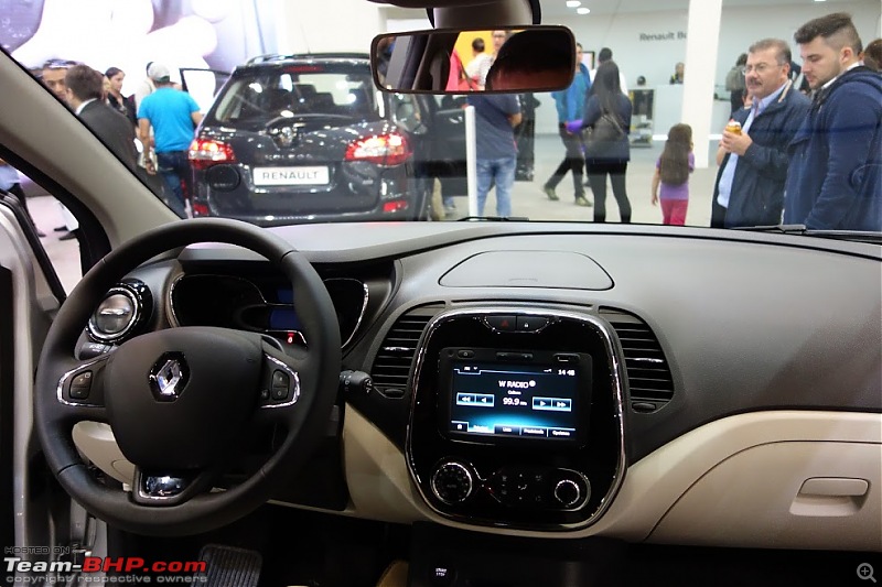 The Renault Captur SUV. EDIT: Launched @ Rs 9.99 lakhs-dashboard.jpeg