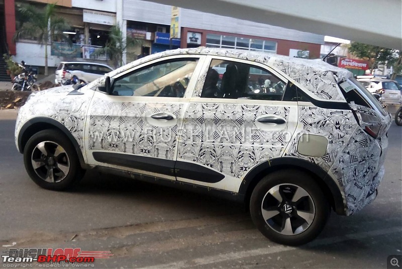 The Tata Nexon, now launched at Rs. 5.85 lakhs-tatanexonspiedpune1.jpg