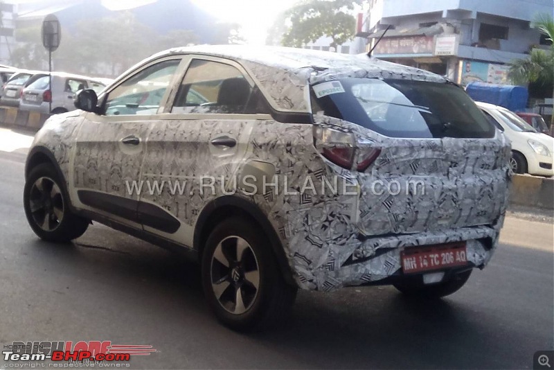 The Tata Nexon, now launched at Rs. 5.85 lakhs-tatanexonspiedpune4.jpg