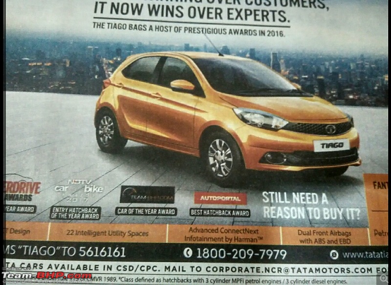 Team-BHP Car of the Year, 2016. EDIT: It's the Tata Tiago!-img_20170105_111433.jpg