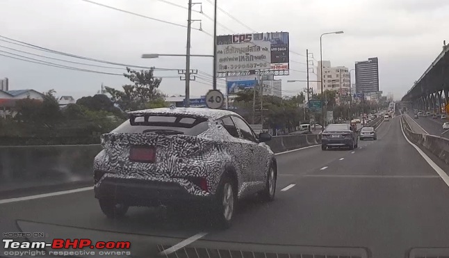 Rumour: Toyota C-HR crossover is coming to India-spyshottoyotachrthailand.jpg